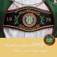 Festschrift Musikverein Altenmarkt 2019