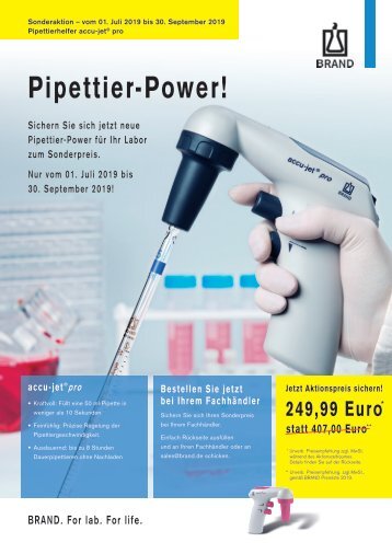 BRAND: accu-jet® pro