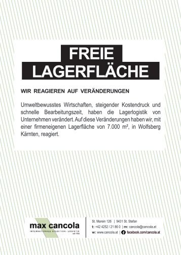 Freie Lagerfläche