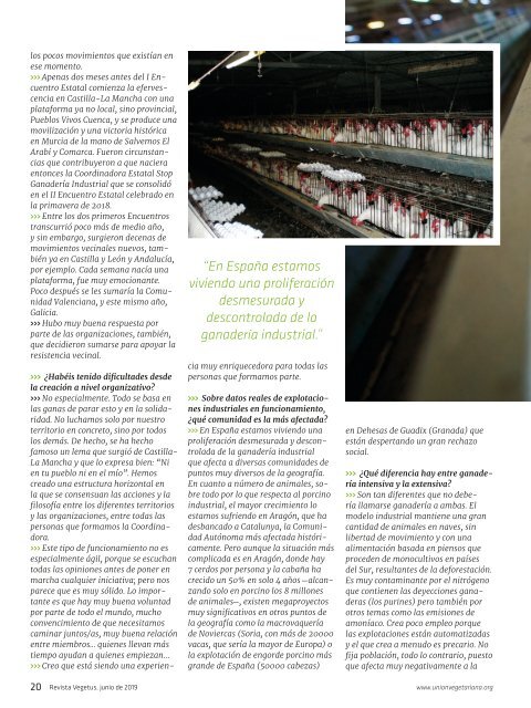 Revista Vegetus nº 32 ( Junio - Septiembre 2019)