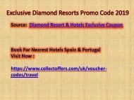 Diamond Resorts And Hotels Promo Code 