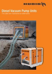 Diesel Vacuum Pump Units (EN) | Hüdig GmbH & Co. KG