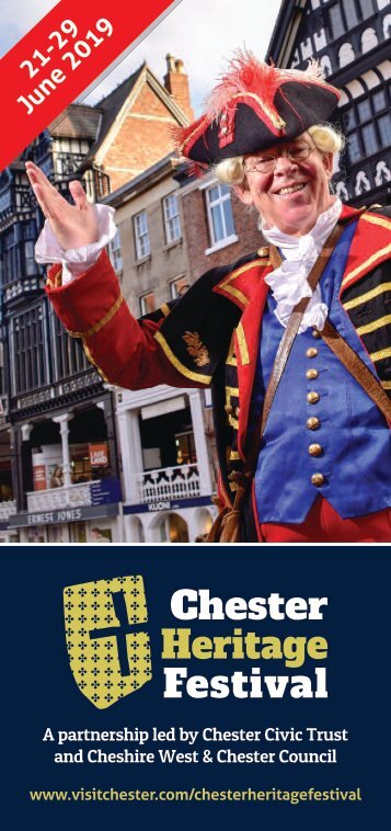 Chester Heritage Festival leaflet 2019