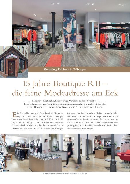 »feine adressen – finest« – Reutlingen 2 19