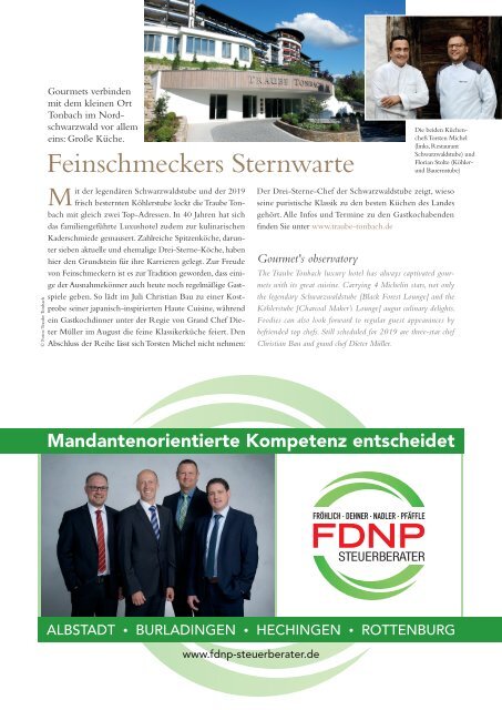 »feine adressen – finest« – Reutlingen 2 19