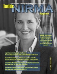 Inside NIRMA Summer 2019 Issue