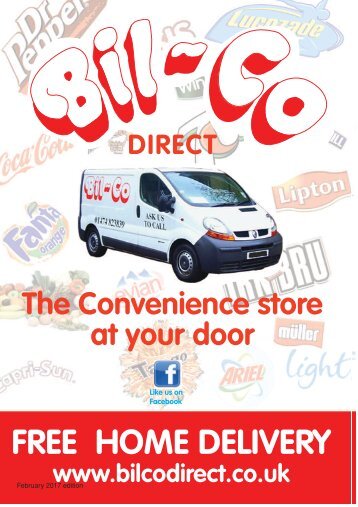 Bilco Local Deliveries Price List