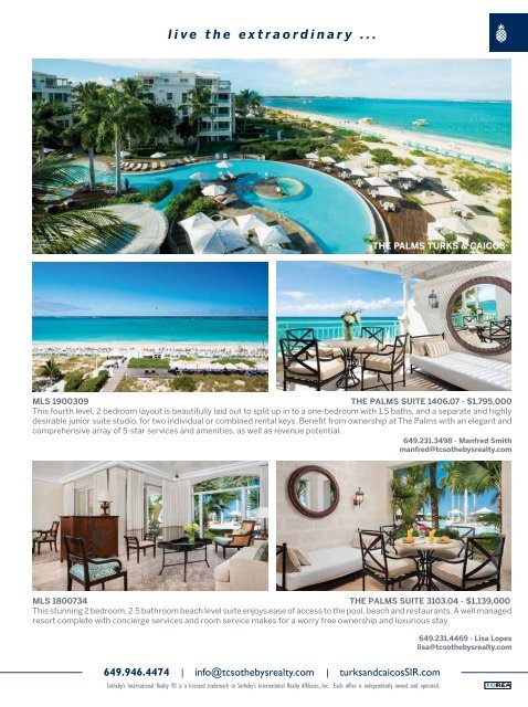 Turks & Caicos Islands Real Estate Summer/Fall 2019