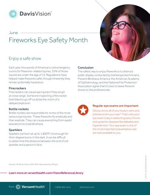 Fireworks Eye Safety