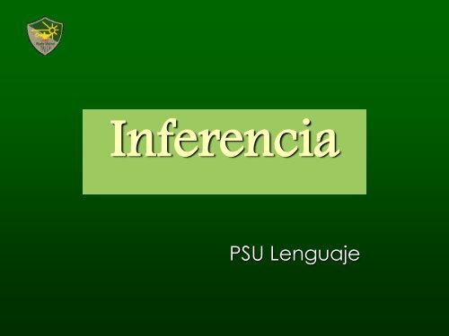 inferencia