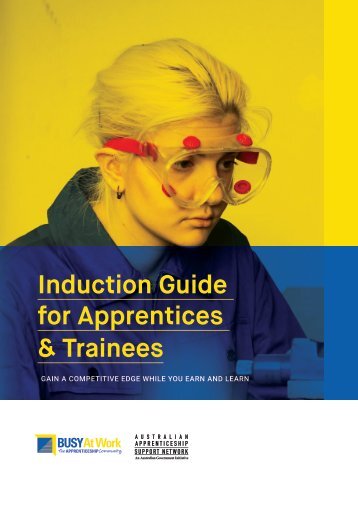 Induction Guide for Apprentices