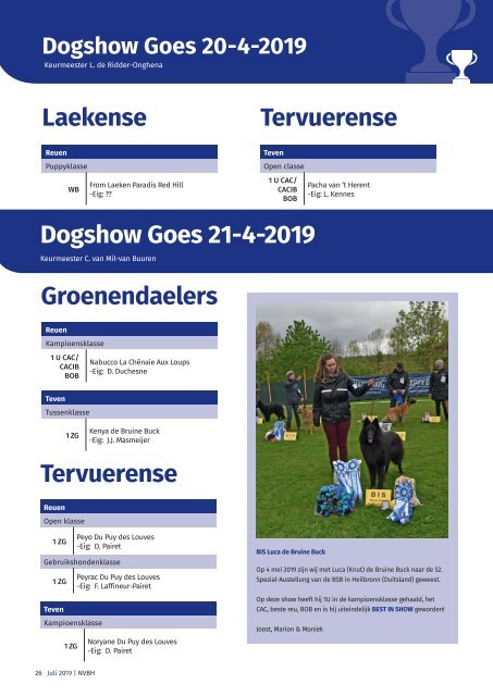 Belgische Herder 2 2019