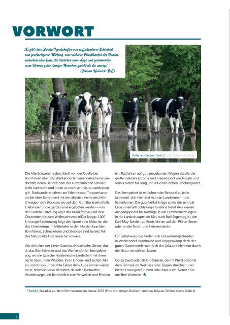 Jahresheft Holsteinseen 2019
