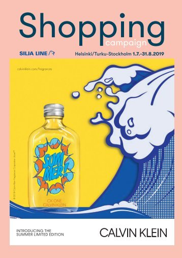 ***Helsinki/Turu-Stockholm, July-August 2019 Midsummer Shopping Silja Line