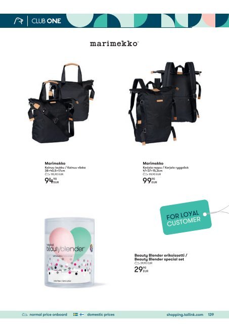 **Helsinki/Turu-Stockholm, July-August 2019 Midsummer Shopping Silja Line