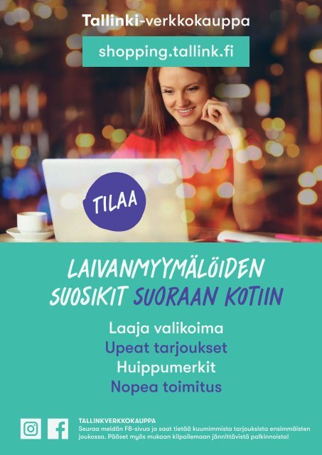 **Helsinki/Turu-Stockholm, July-August 2019 Midsummer Shopping Silja Line