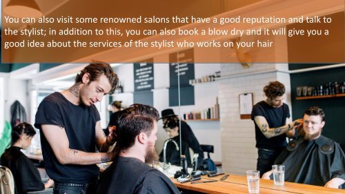 How to find the best hair salon for smart cuts