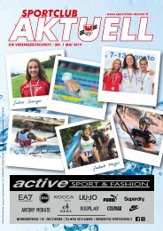 Sportclub Aktuell - Ausgabe Mai 2019