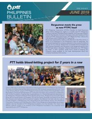 PTT BULLETIN JUNE 2019