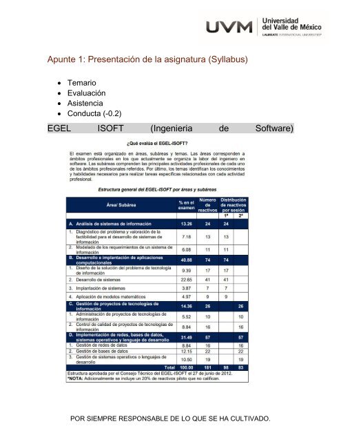 Ingenieria del software