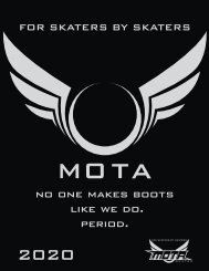 Mota Skates Catalog 2020