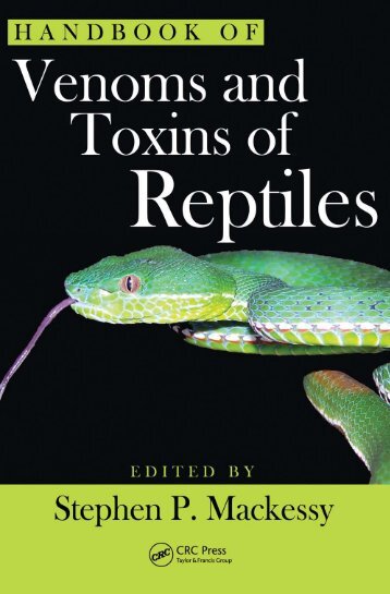 Handbook of Venoms and Toxins of Reptiles