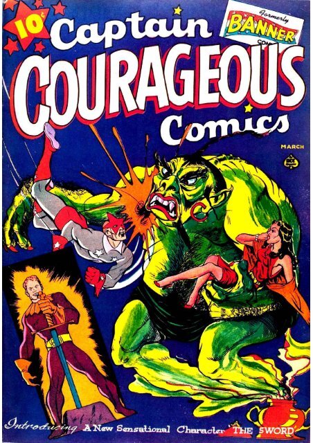 CAPTAIN COURAGEOUS COMICS -N°6-Marzo 1942