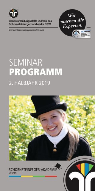 Schornsteinfeger-Akademie Programm 2. Halbjahr 2019