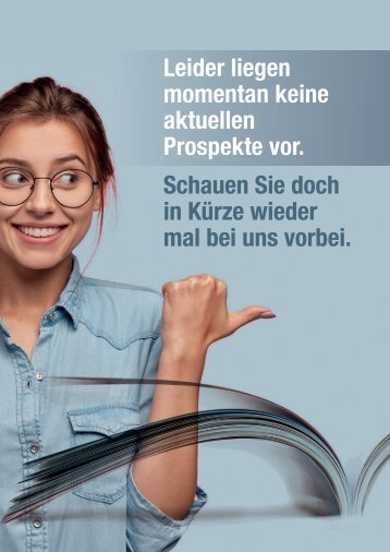 keine Prospekte