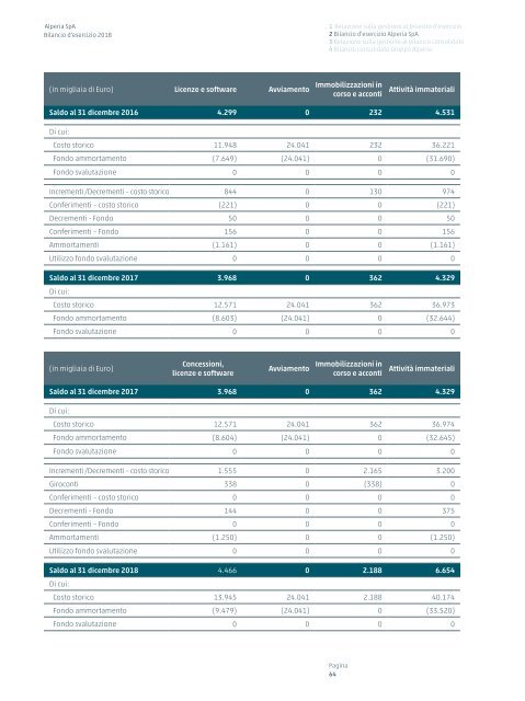 Bilancio d'esercizio e bilancio consolidato Alperia 2018