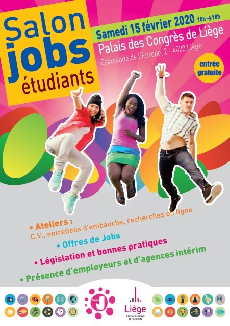 Brochure Jobs étudiants édition 2019-2020