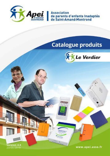 Catalogue APEI Le Verdier 21.06.2019