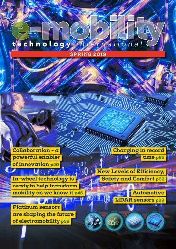 E-mobility Technology Summer 2019