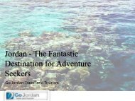 Jordan - The Fantastic Destination for Adventure Seekers