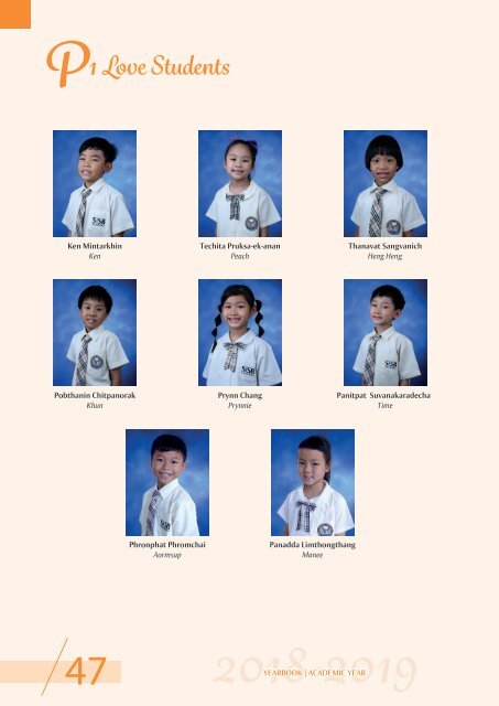 Yearbook AY 2018-2019 (Ekkamai campus)