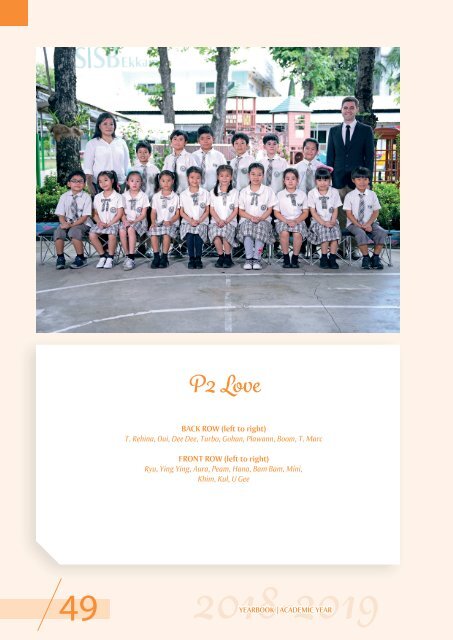 Yearbook AY 2018-2019 (Ekkamai campus)