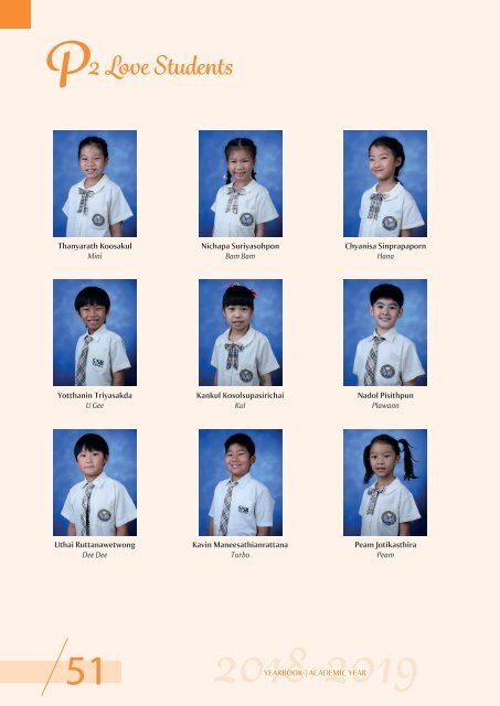 Yearbook AY 2018-2019 (Ekkamai campus)