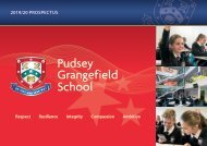 Pudsey Grangefield School Prospectus 2019-20