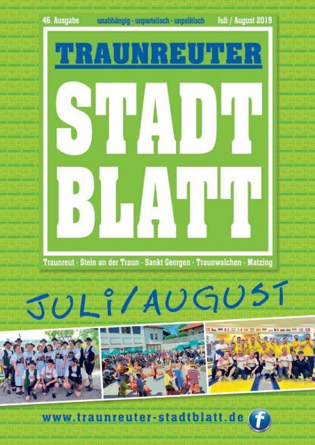 Traunreuter Stadtblatt Juli/August