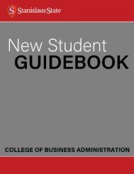 CBA New Student Guidebook 2019-20