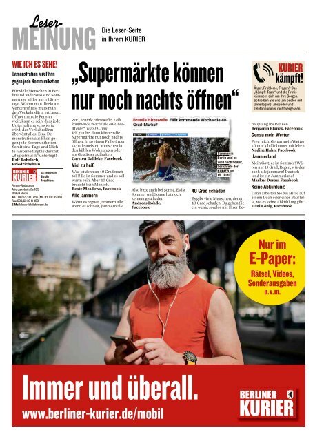 Berliner Kurier 21.06.2019