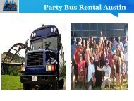 Party Bus Rental Austin