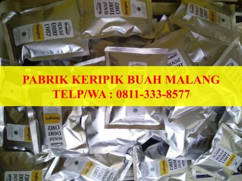 DIJAMIN PALING ENAK! WA: +62 811-333-8577, Keripik Pisang Malang