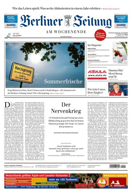 Berliner Zeitung 22.06.2019