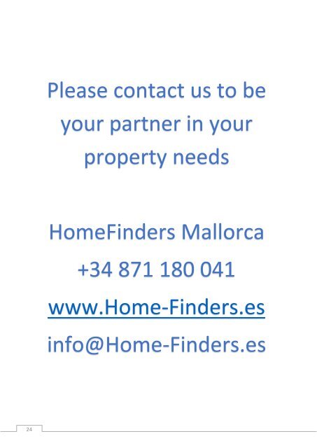 HomeFinders Mallorca Magazine July 2019