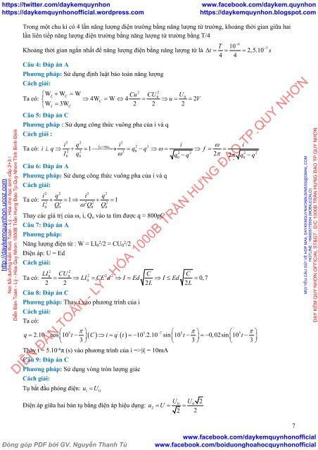 1300 câu hỏi trắc nghiệm Vật Lý 12 chọn lọc theo mức độ (NB - TH - VD - VDC) (Có lời giải chi tiết)