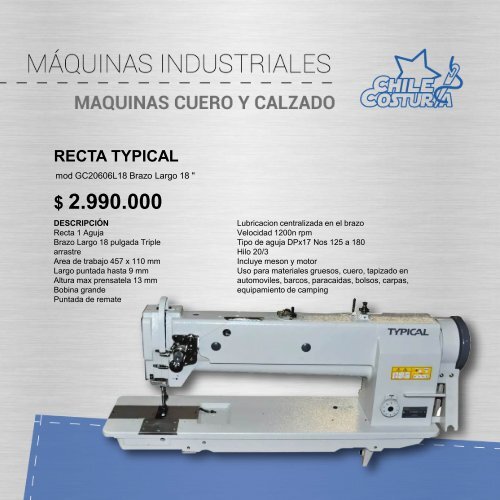 Catalogo Industrial Chilecostura