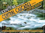 2019-20 EXPLORE! Central Cascades Visitors' Guide