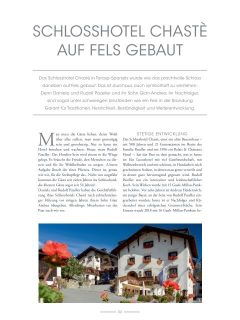 Graubünden Exclusiv – Sommer 2019