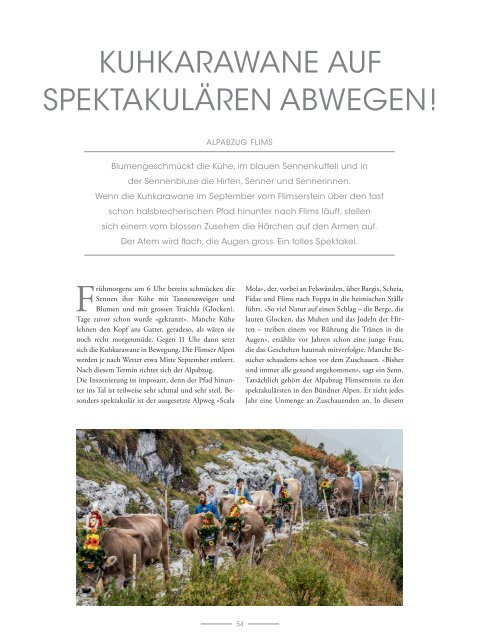 Graubünden Exclusiv – Sommer 2019